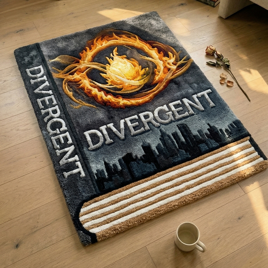 "Divergent" Book Rug