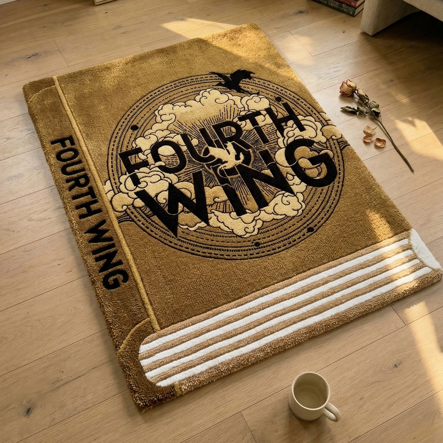 "Fourth" Book Rug