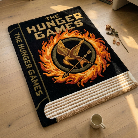 "Hunger" Book Rug